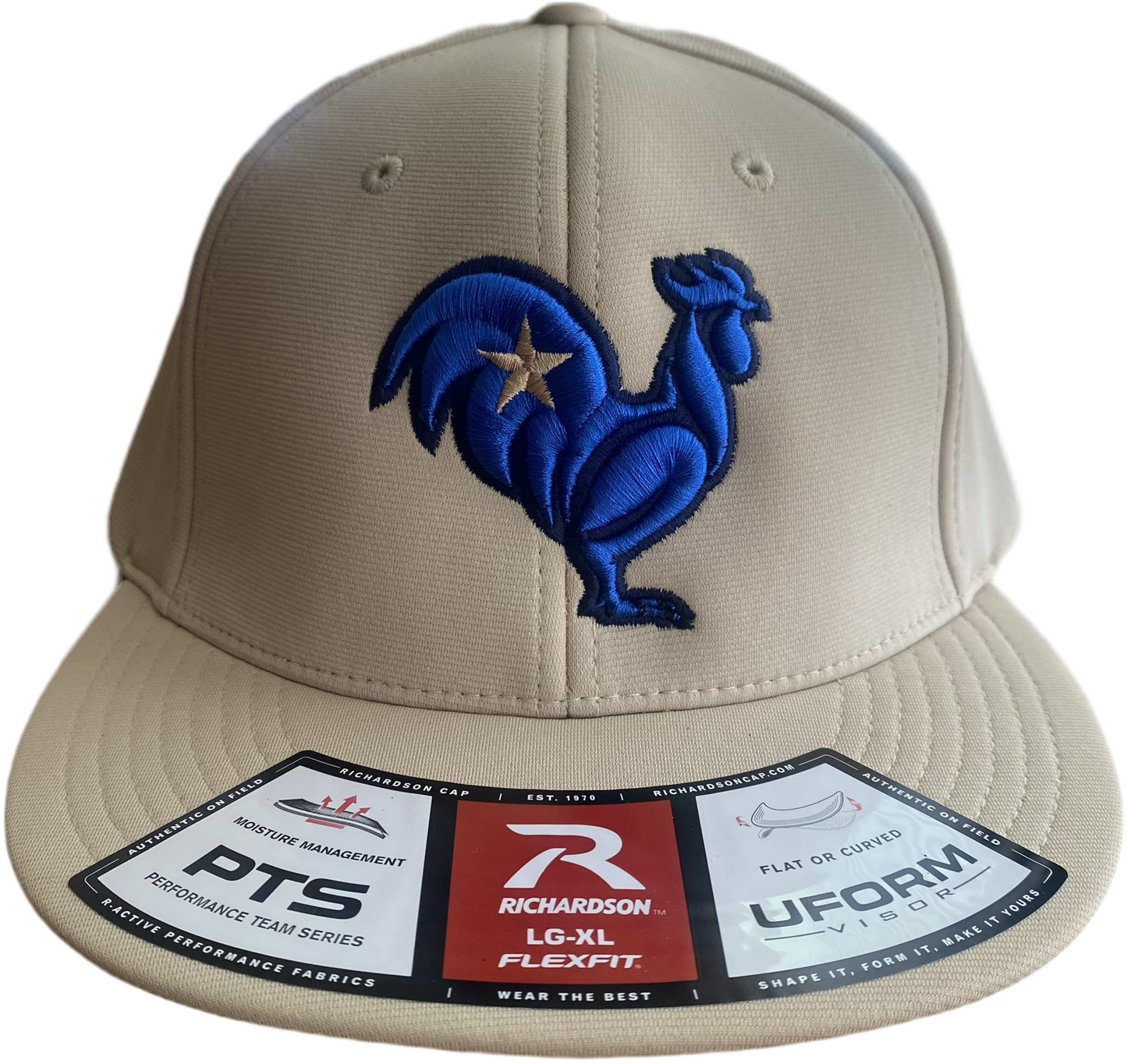 Royal rooster with khaki star