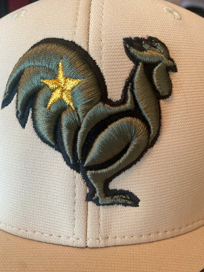 Army green with gold star